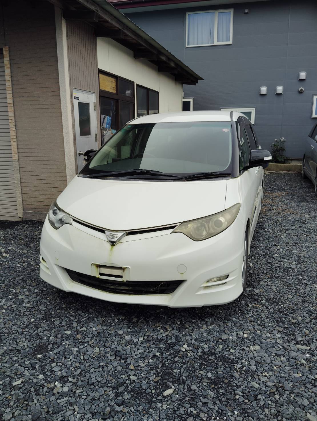 【青森県八戸市】トヨタ　エスティマ　4WD　エンジン不動車